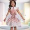 Minnie Mouse Rose Gold Toddler Costume 3T-4T Disney Princess Dress Up